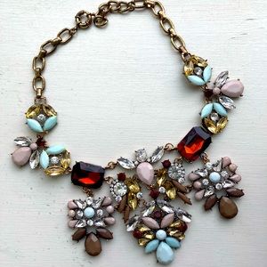 Gorgeous Sparkly, Colorful Statement Collar Chocker Necklace